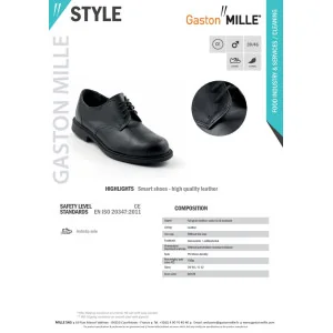 Aukštos kokybės stilingi vyriški batai Gaston Mille Style | Glove.lt
