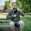 Vyriškas megztinis Bennon ADAMOS – patogus zip-up