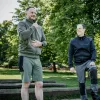 Vyriškas megztinis Bennon ADAMOS – patogus zip-up