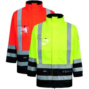 Lyngsoe Flame Hi-Vis Shell FR-LR11355 darbo striukė