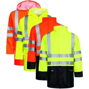 Lyngsoe Flame Hi-Vis FR-LR255 striukė atspari vandeniui ir vėjui