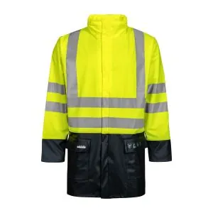 Lyngsoe Flame Hi-Vis FR-LR3055 Neperšlampanti gero matomumo striukė