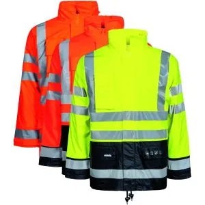 Lyngsoe Flame Hi-Vis FR-LR32 striukė atspari lietui