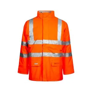 Lyngsoe Flame Hi-Vis PU FR-LR3456-MULTI šilta darbinė striukė