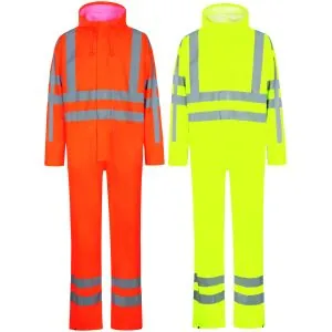 Ryškus darbinis kombinezonas Lyngsoe Hi-Vis PU FR-LR57-RWS