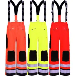 Puskombinezonis darbui Lyngsoe Hi-Vis PU FR-LR6022