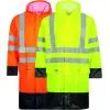 Gero matomumo lietpaltis Lyngsoe Hi-Vis PU LR8030