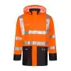 Lyngsoe Hi-Vis PU/PVC darbo striukė LR9015 – geras matomumas