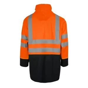 Lyngsoe Hi-Vis PU signalinė darbo striukė FR-LR6055