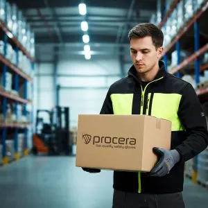 Procera X-FLEX NEO taškuotos aplietos darbo pirštinės