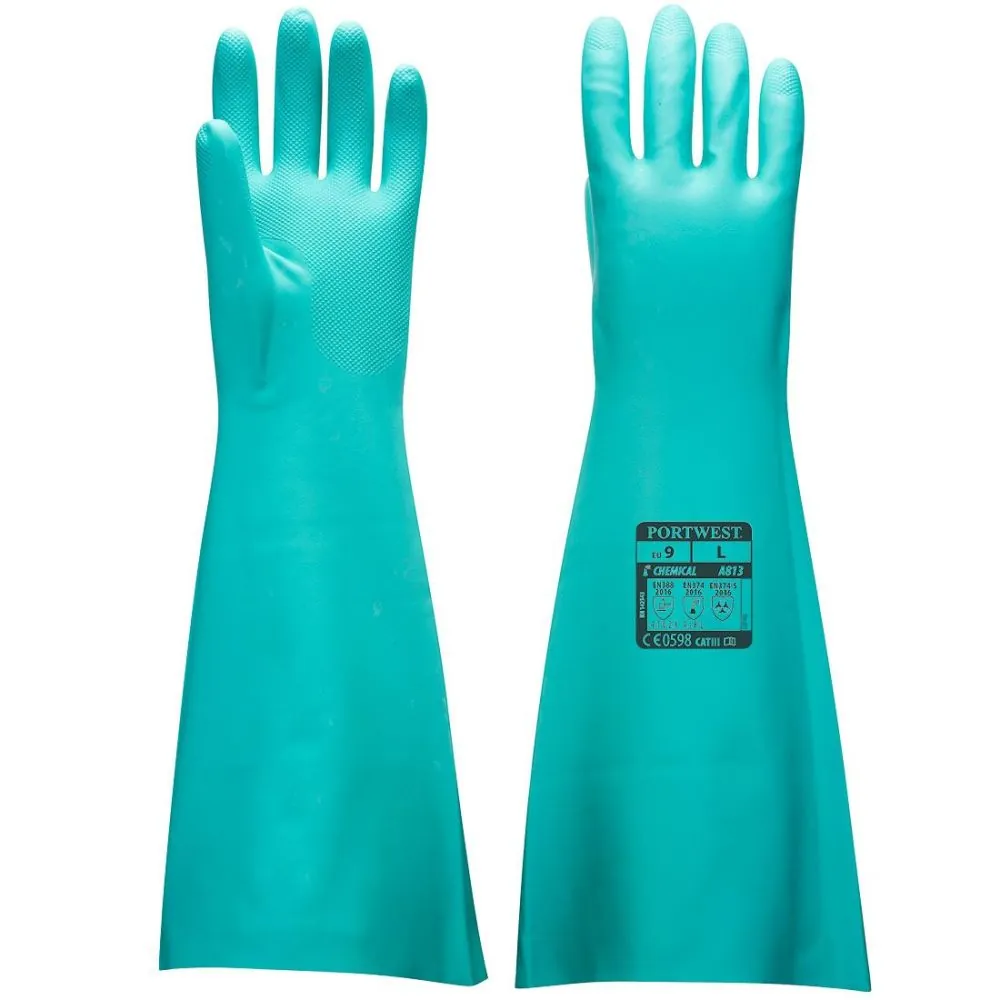 Prailgintos nitrilo pirštinės Portwest A813