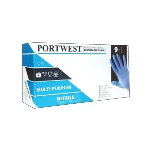 Vienkartinės nitrilo pirštinės Portwest A925 (100vnt)