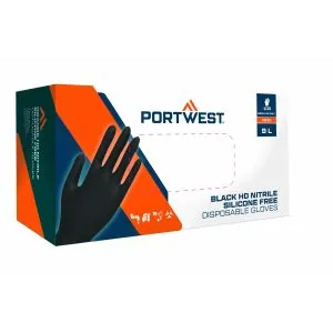 Vienkartinės nitrilinės pirštinės Portwest A930