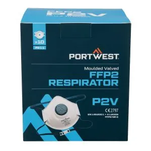 FFP2 Respiratorius su vožtuvu Portwest P211 (10vnt)