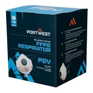 FFP2 Respiratorius su vožtuvu Portwest P211 (10vnt)