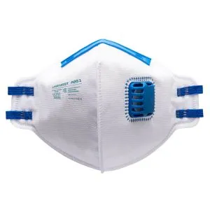 FFP2 sulankstomas respiratorius su vožtuvu Portwest P251 (20vnt)