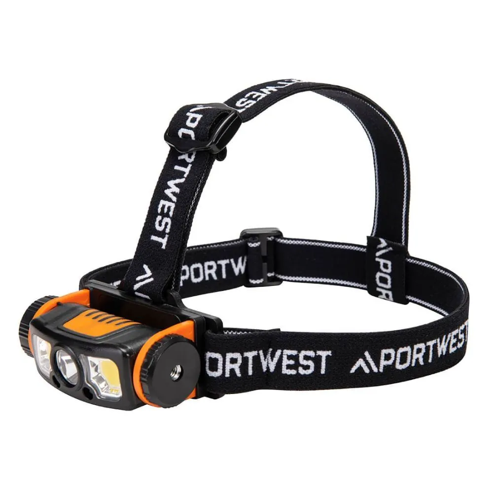 USB galvos prožektorius su LED judesio jutikliu Portwest PA76