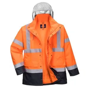 Gero matomumo kontrastinga kelininko striukė Portwest S471, 4 viename