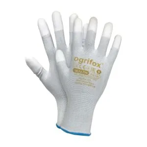 Darbo pirštinės aplietos PU Raw-Pol OX-POLFIN W | Glove.lt