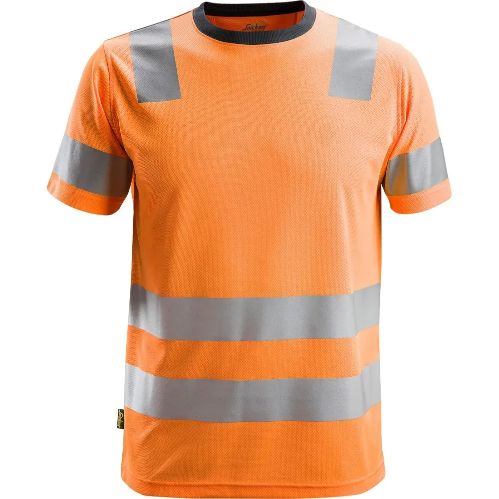 Gero matomumo marškinėliai Snickers Workwear Allroundwork Hi-Vis