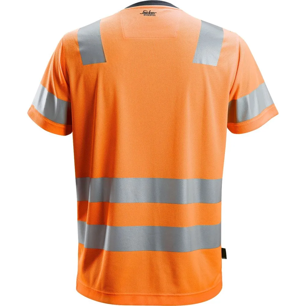 Gero matomumo marškinėliai Snickers Workwear Allroundwork Hi-Vis