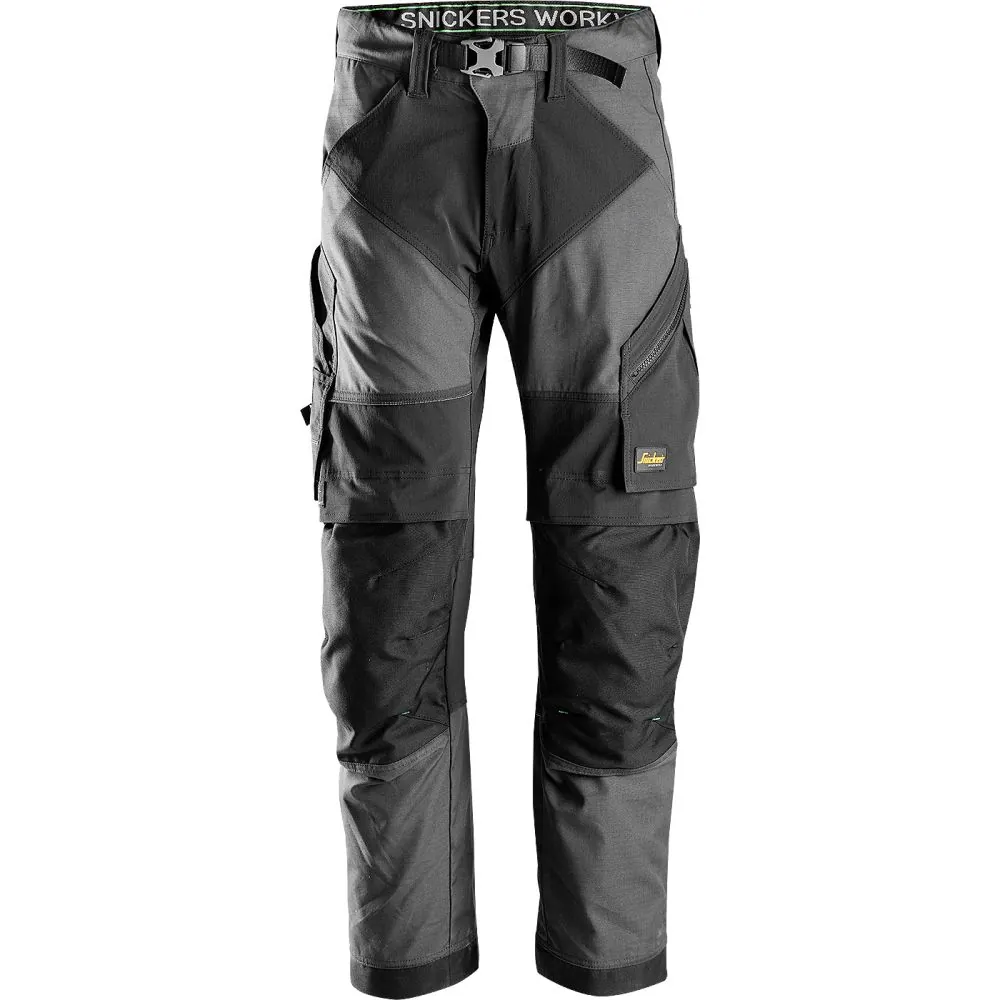 Darbo kelnės Snickers Workwear FlexiWork, pilkos Darbo kelnės Snickers Workwear FlexiWork, pilkos