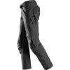 Darbo kelnės Snickers Workwear FlexiWork, juodos Darbo kelnės Snickers Workwear FlexiWork, juodos
