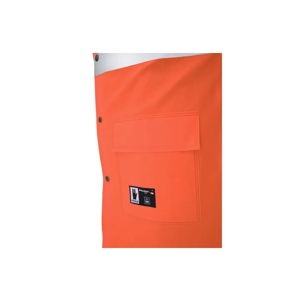 Neperšlampantis lietpaltis PROS 106R oranžinis
