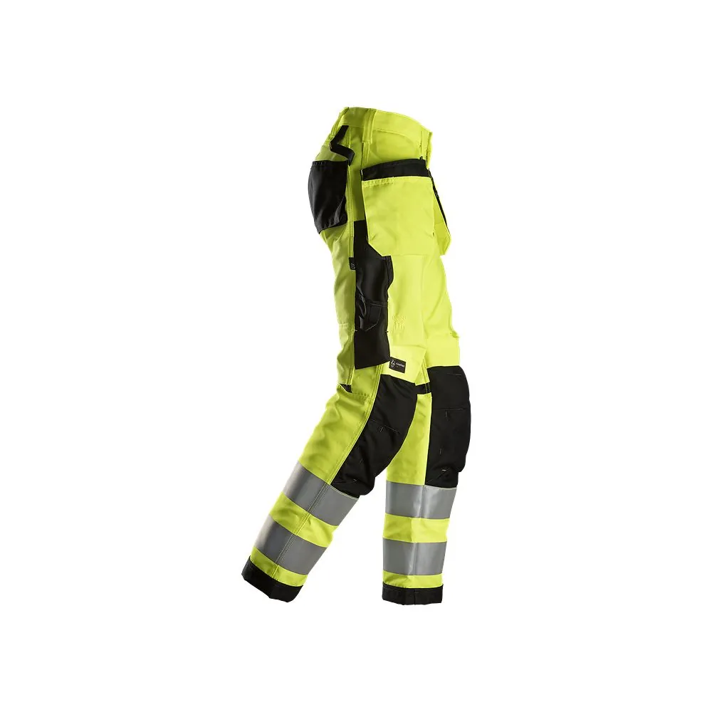 Moteriškos gero matomumo kelnės su papildomomis kišenėmis Snickers Workwear