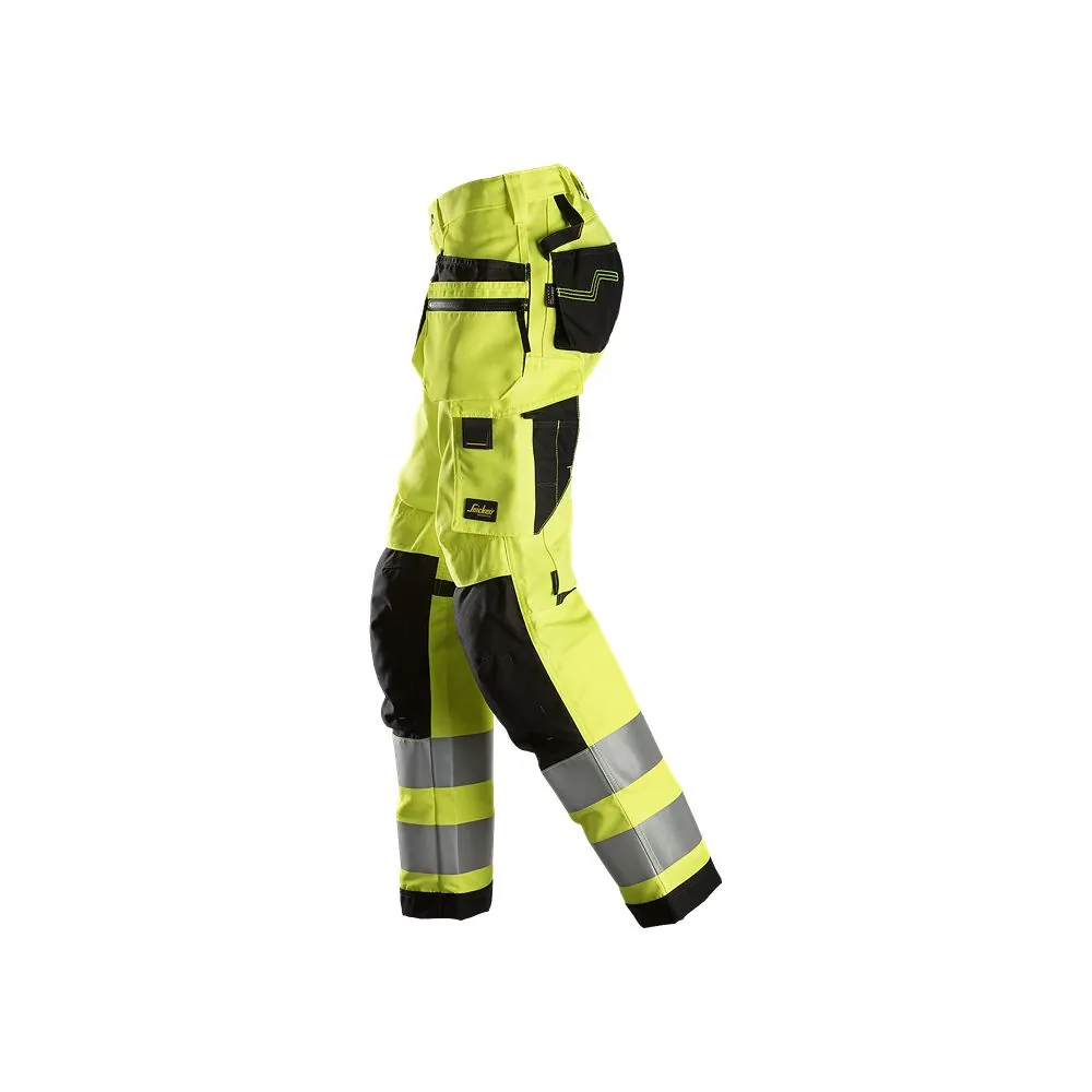 Moteriškos gero matomumo kelnės su papildomomis kišenėmis Snickers Workwear