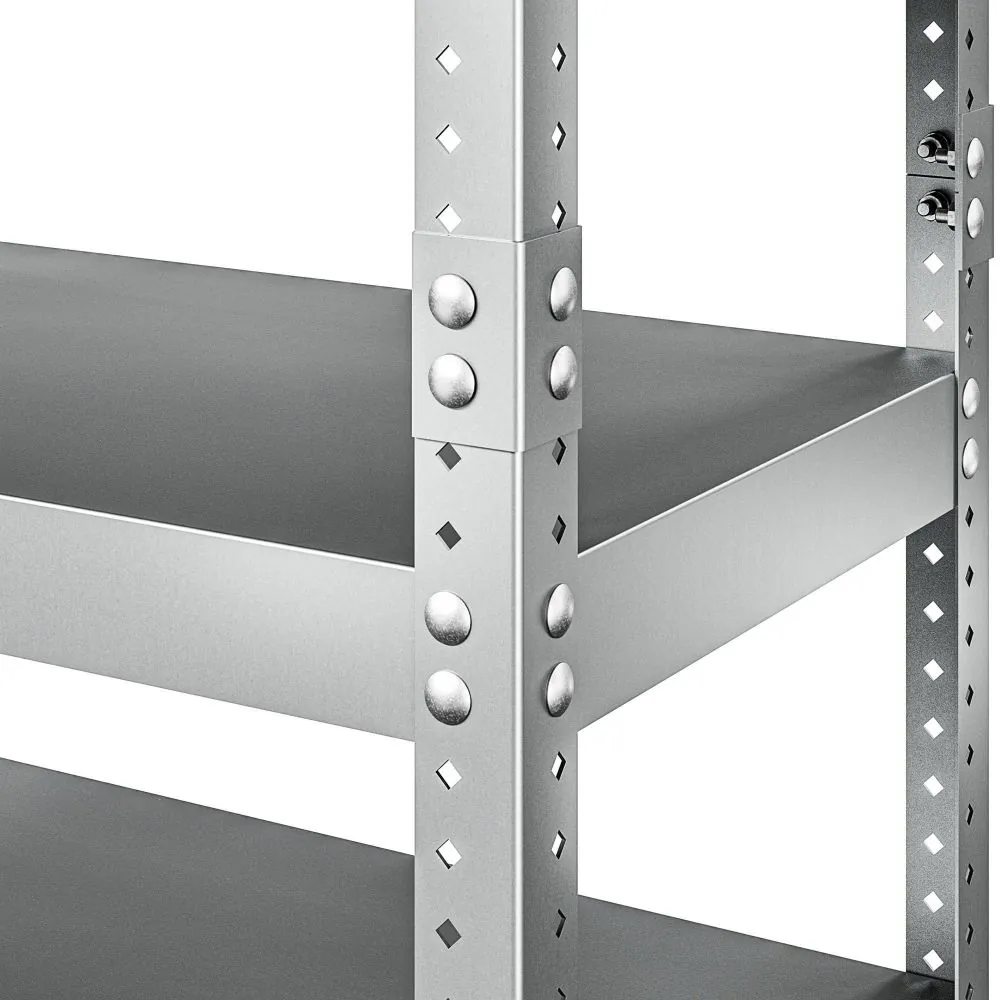Sandėliavimo lentyna Hard Metal 240x100x50 6P 1350 kg