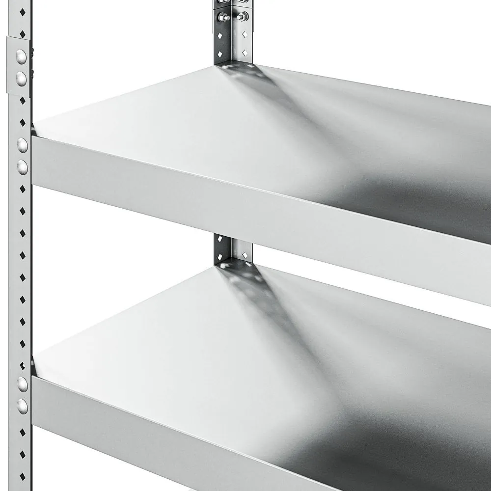 Sandėliavimo lentyna Hard Metal 240x100x50 6P 1350 kg