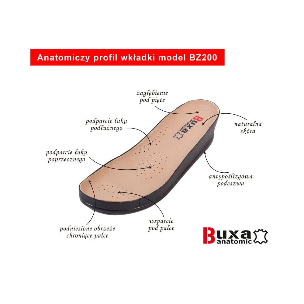 Vyriškos medicininės klumpės Buxa Anatomic BZ460 | Glove.lt