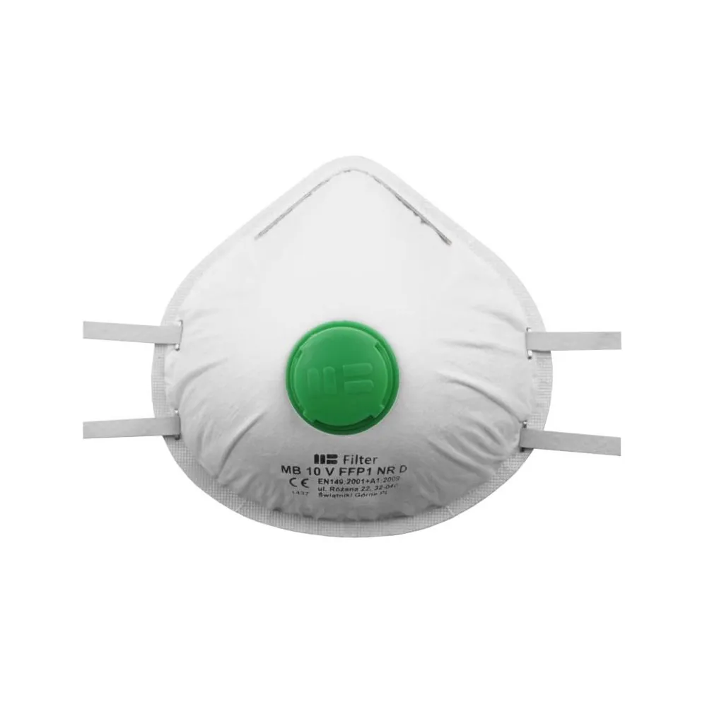 FFP1 respiratorius su vožtuvu MB 10 V Comfort FFP1 respiratorius su vožtuvu MB 10 V Comfort