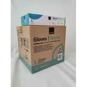 Vienkartinės nitrilinės pirštinės Abena Classic Sensitive, žalios | Glove.lt