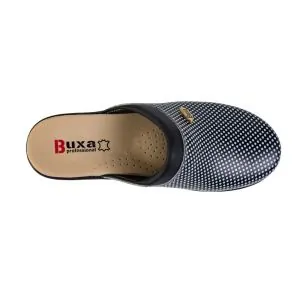 Moteriškos klumpės Buxa MED10 juoda/balta | Glove.lt