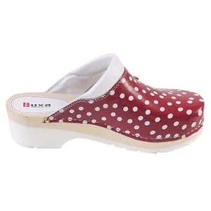 Medicininės klumpės Buxa FPU10, raudona/balta | Glove.lt