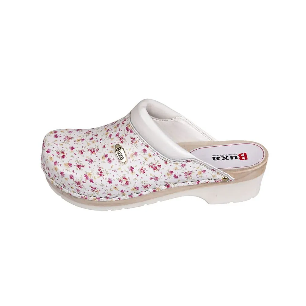 Moteriškos klumpės Buxa FPU10, su gėlėmis | Glove.lt