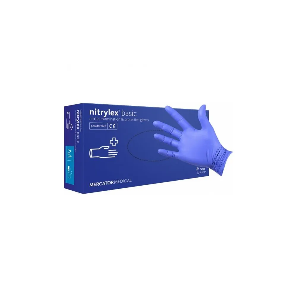 Vienkartinės nitrilo pirštinės Nitrylex Classic