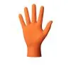Mercator nitrilinės pirštinės Ideal Go Grip oranžinės, 50 vnt.