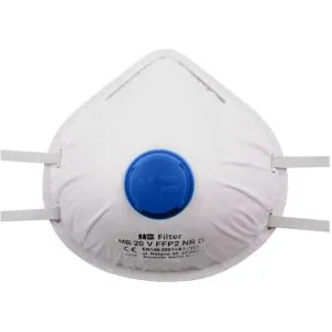 FFP2 respiratorius su vožtuvu MB 20 V Comfort | Glove.lt