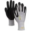 Darbo pirštinės iš perdirbto poliesterio aplietos nitrilu Ox-On 16300 | Glove.lt
