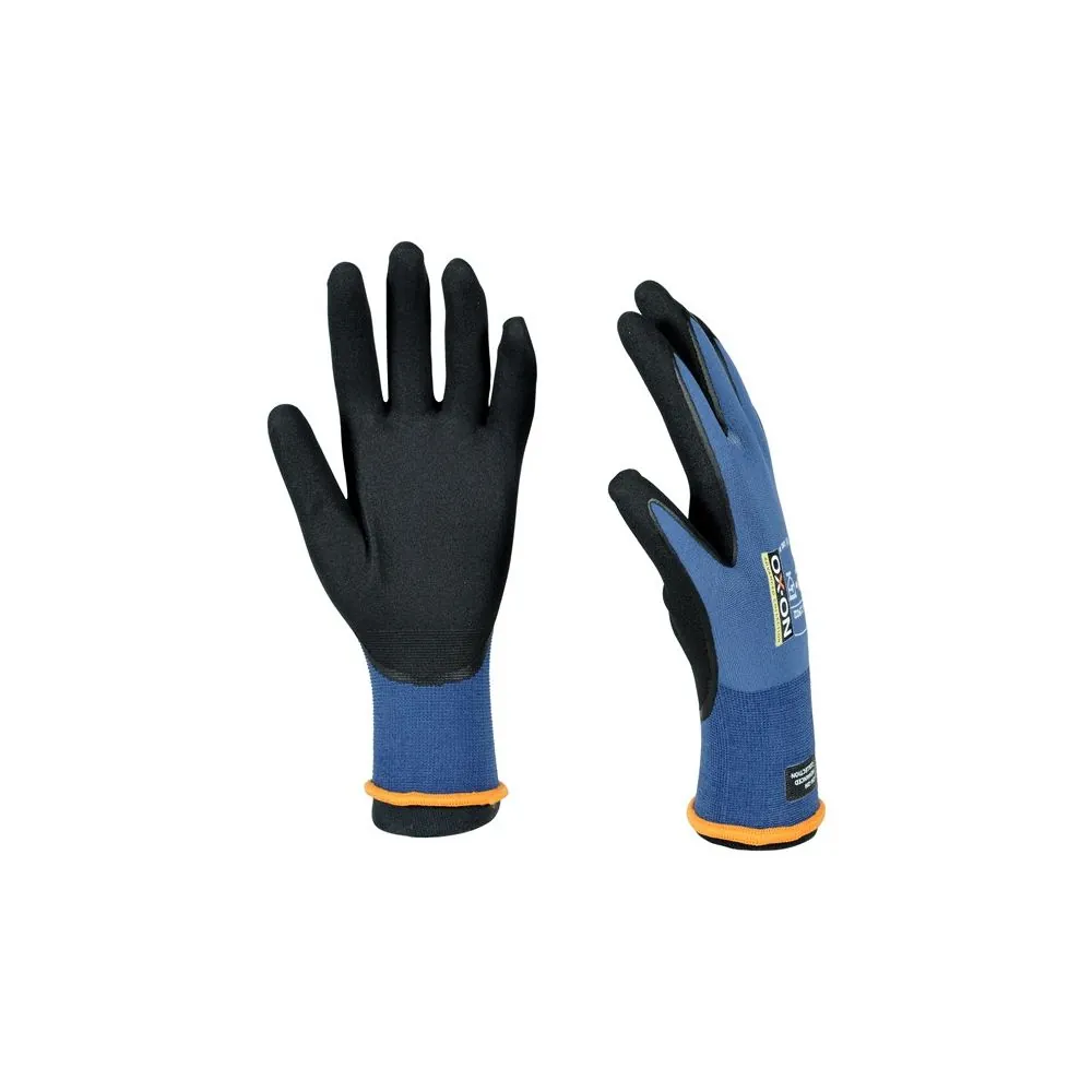 Darbo pirštinės aplietos nitrilu Ox-On Flexible Advanced 1902 | Glove.lt