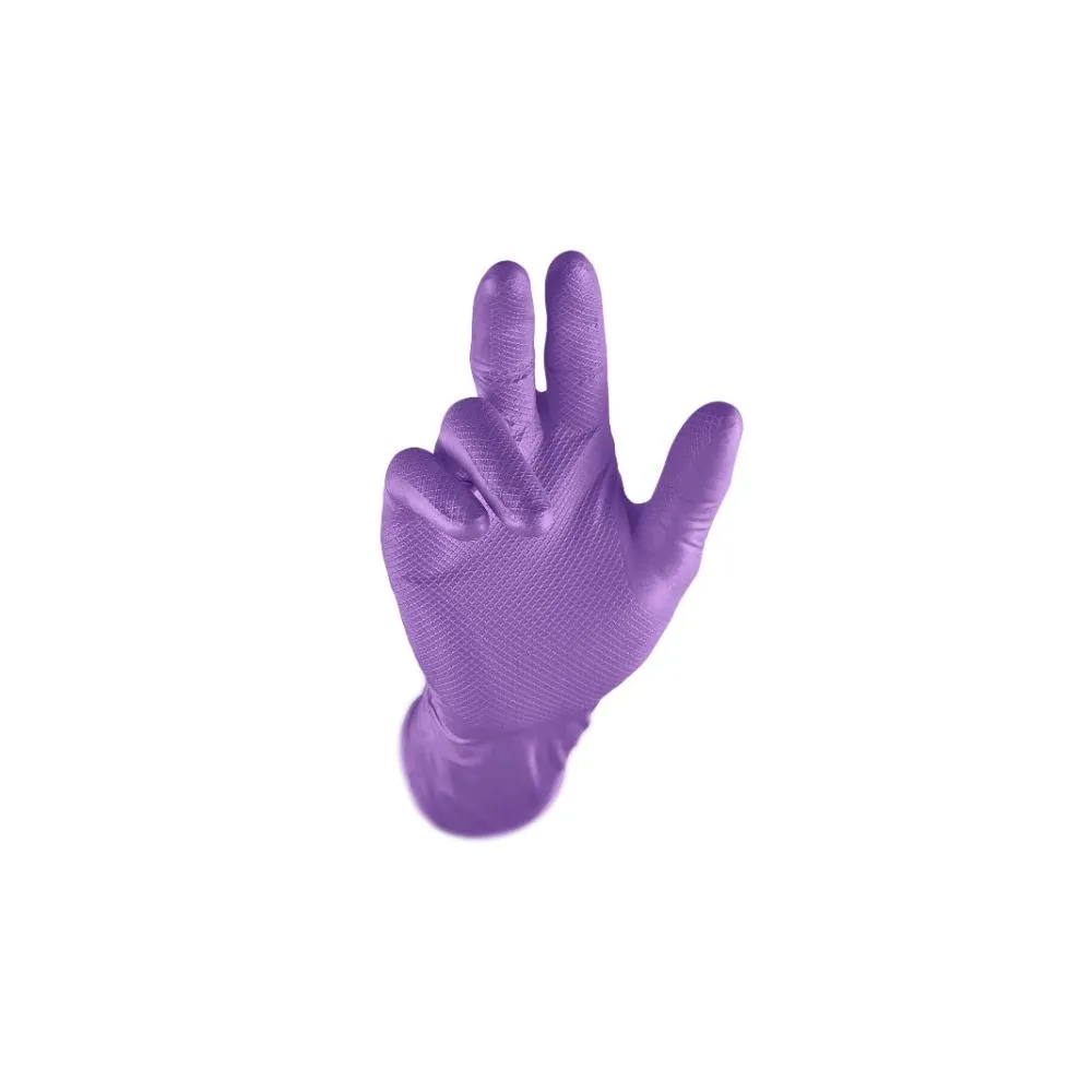 Vienkartinės nitrilinės pirštinės GRIPPAZ 2445, mėlynos, 100 vnt., 24cm | Glove.lt Vienkartinės nitrilinės pirštinės GRIPPAZ 2445, mėlynos, 100 vnt., 24cm | Glove.lt