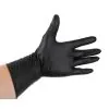 Storos vienkartinės nitrilo pirštinės Ideall® nitrile MOTO Juodos | Glove.lt