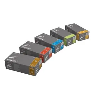 Vienkartinės vinilinės pirštinės Mercator "Vinylex" 100vnt.