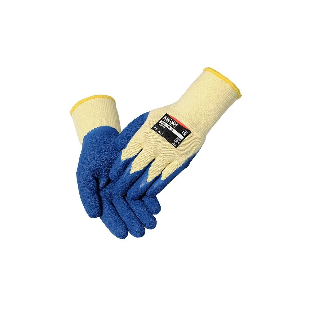 Lateksu aplietos apsauginės darbo pirštinės Ox-On Flexible Comfort. | Glove.lt