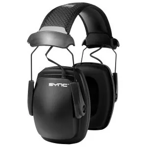 Howard Leight Sync apsauginės ausinės su stereo HiFi grotuvu. | Glove.lt