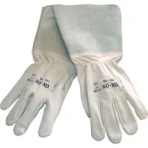 Ox-On odinės Tig suvirintojo darbo pirštinės. Danija | Glove.lt