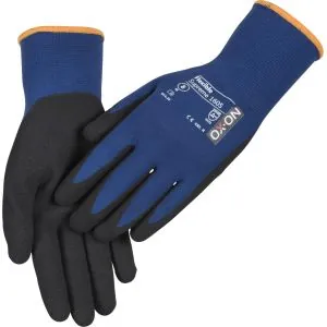 Patogios pirštinės darbui OX-ON Blue Flex | Glove.lt